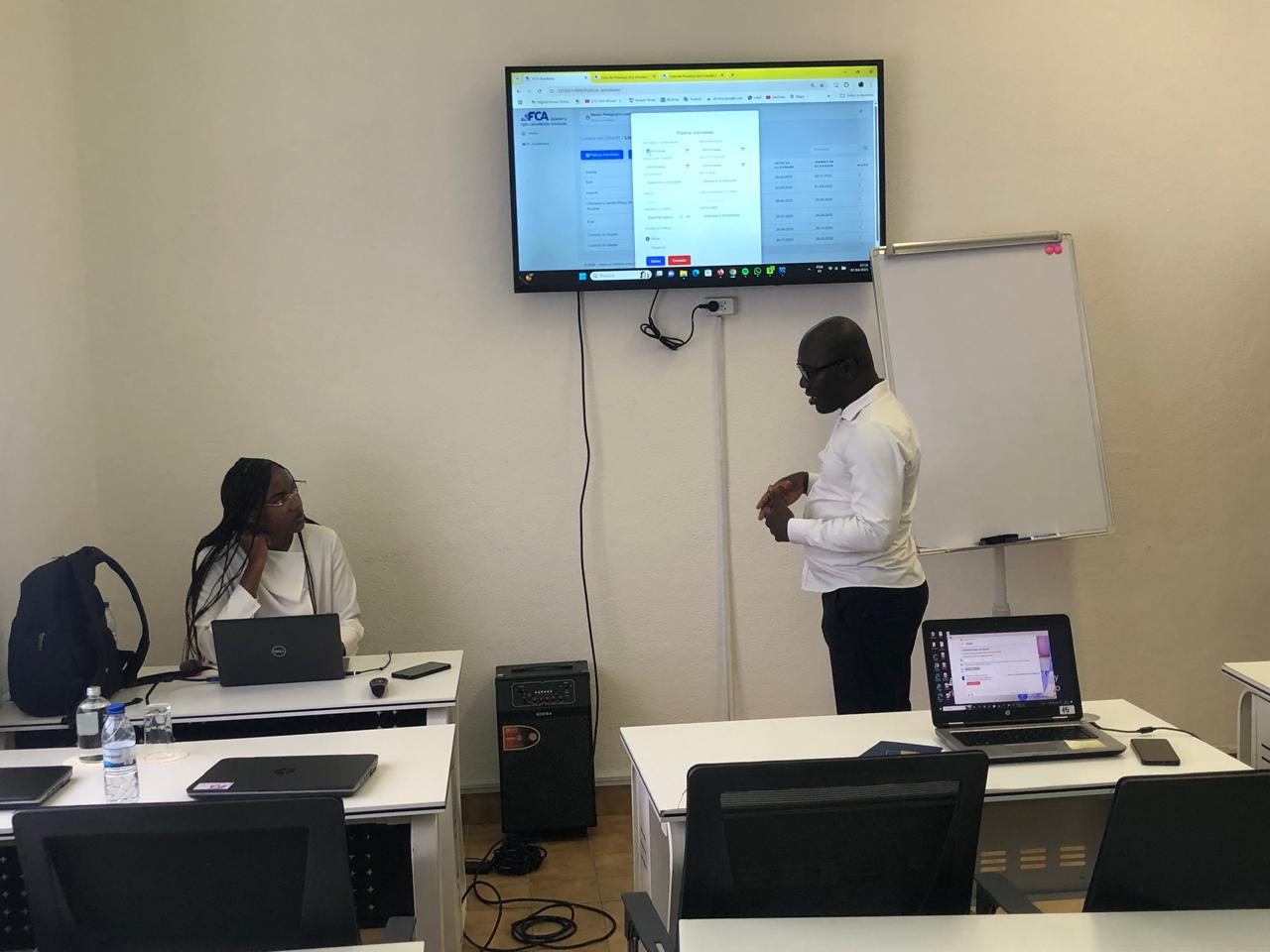 Reunião de planejamento com cliente